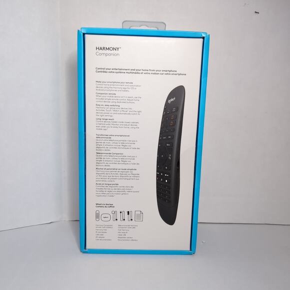 Logitech Harmony Companion All in One Remote Control and Smart Hub Black w/Box - Picture 9 of 13